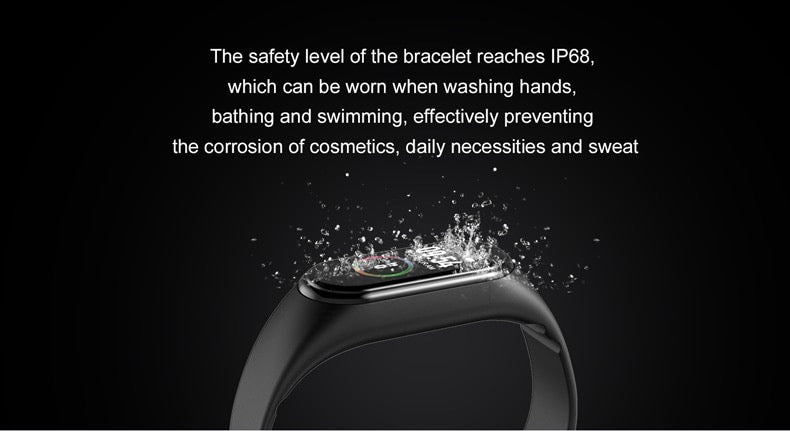 All-in-One Smart Fitness Watch – Step Counter, Heart Rate & BP Monitor